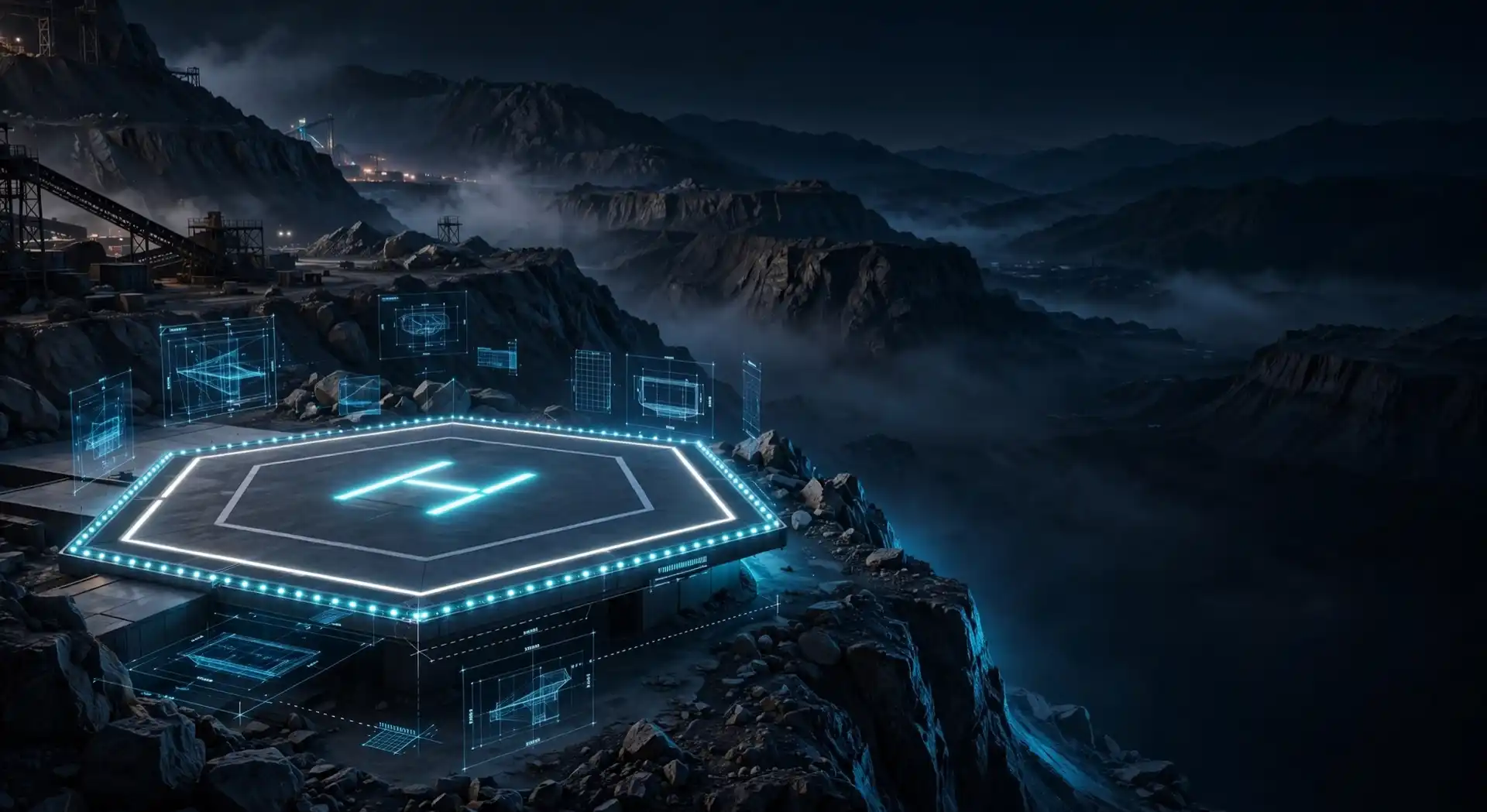 Helipuertos para Minería y Energía